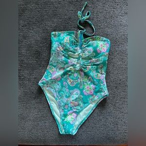 NWT Paisley one piece swimsuit